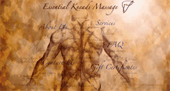 Desktop Screenshot of ekmassage.com